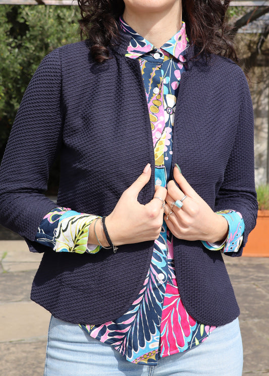 Camicia elasticizzata - Fantasia floreale 2