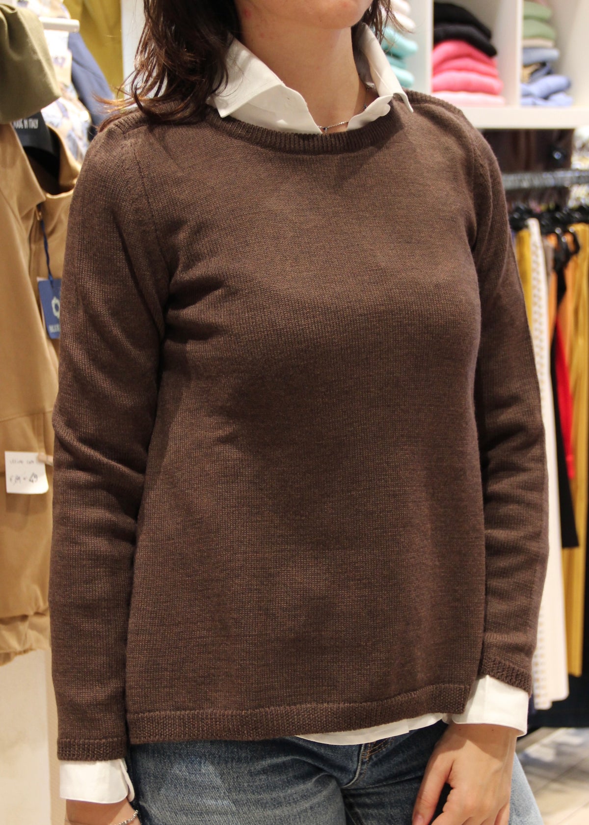 Maglione svasato - Lana merino