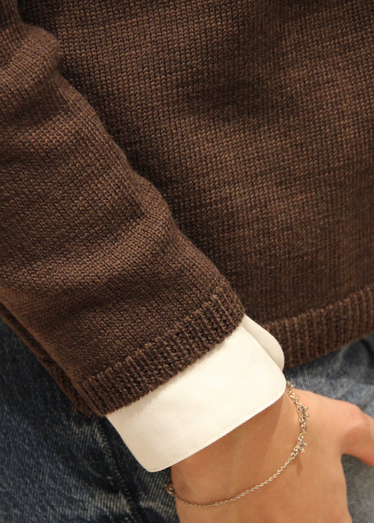 Maglione svasato - Lana merino